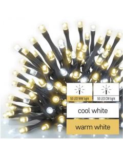 Valguskett 100 LED Standard 10m soe - külm valgus jätkuvõimalusega