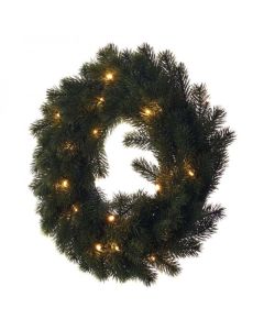 Dekoratsioon 20LED jõulupärg 40cm 2xAA külm valgus *